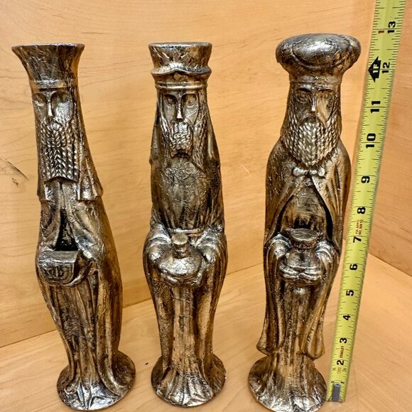 vintage MCM gold foil three wise men/Three Kings - Picture 5 of 5